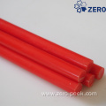 Orange acetal rod virgin